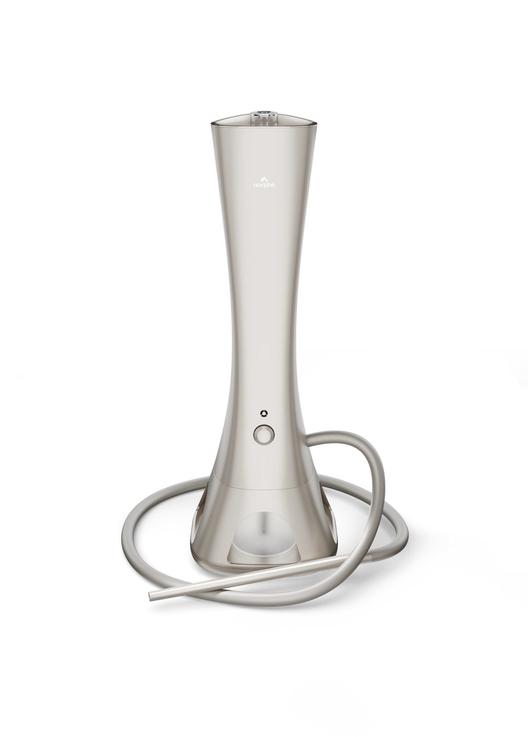 Chicha électronique Norphé M1 coloris Champagne, vue de face