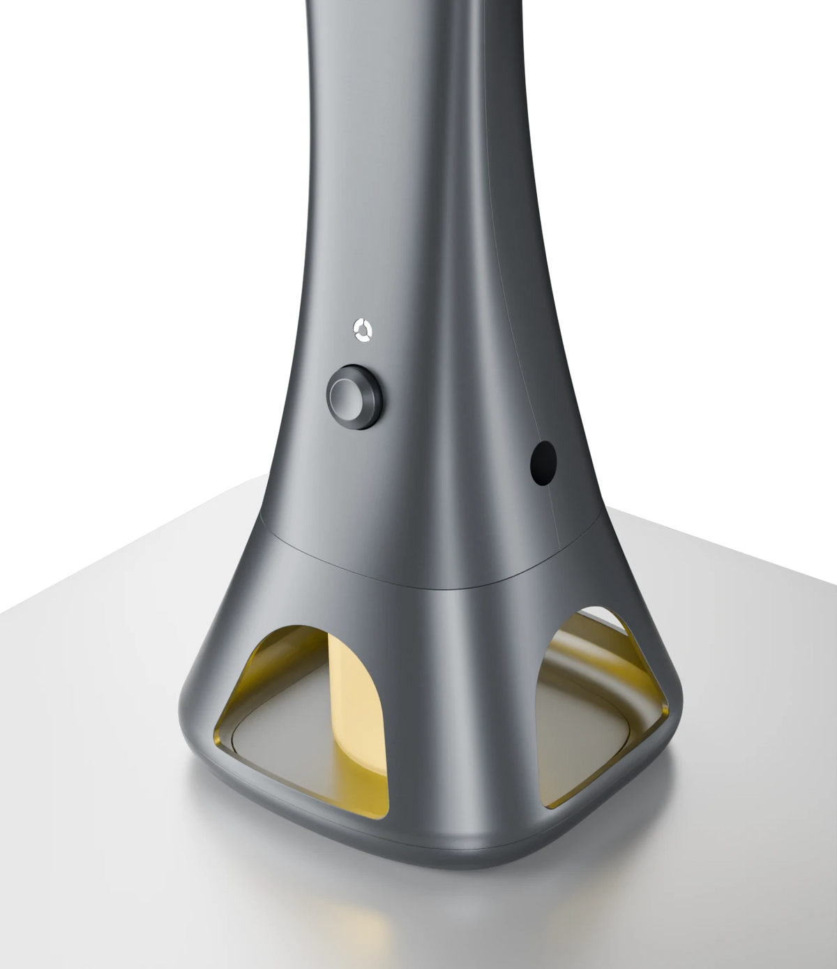 Vase de la chicha électronique Norphé M1 éclairé en jaune