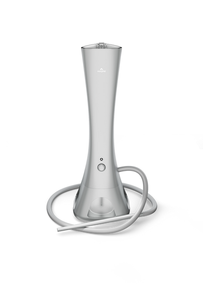 Chicha électronique Norphé M1 coloris Silver, vue de face