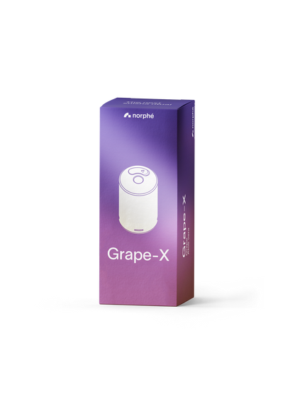 Norphé Grape-X flavor pod box